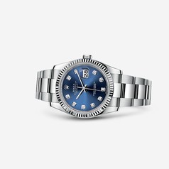 Rolex Datejust 36 Fluted Oyster Blue Diamond (116234-0134)