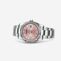 Rolex Datejust 36 Fluted Oyster Pink Wave (116234-0154)