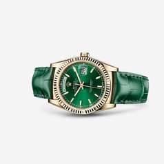 Rolex Day-Date 36 Yellow Gold Strap Green (118138-0003)