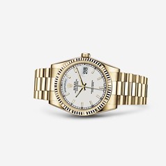 Rolex Day-Date 36 Yellow Gold Fluted President Ivory Roman (118238-0061)