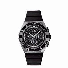 Omega Constellation Double Eagle Co-Axial Chronograph Carbon / Rubber (121.92.41.50.01.001)