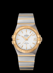 Omega Constellation Co-Axial 35mm Two Tone Silver (123.20.35.20.02.006)