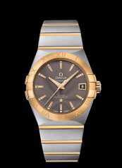 Omega Constellation Co-Axial 38mm Two Tone / Grey (123.20.38.21.06.001)