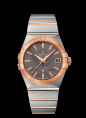 Omega Constellation Co-Axial 38mm Two Tone Red / Grey (123.20.38.21.06.002)