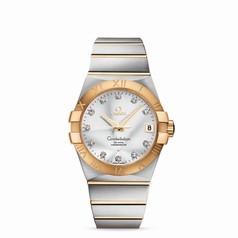 Omega Constellation 38mm Co-Axial Brushed (123.20.38.21.52.002)