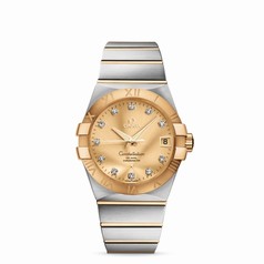 Omega Constellation 38mm Co-Axial Brushed (123.20.38.21.58.001)