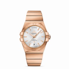 Omega Constellation Day-Date 38mm Co-Axial Brushed Red Gold (123.50.38.22.02.001)