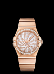 Omega Constellation 35mm Luxury Edition Co-Axial Red Gold (123.55.35.20.55.002)