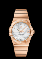 Omega Constellation Co-Axial 38mm Red Gold / Diamond (123.55.38.21.52.007)