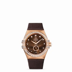Omega Constellation 35mm Small Seconds Co-Axial Red Gold (123.58.35.20.63.001)