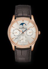 Jaeger-LeCoultre Master Ultra Thin Perpetual Pink Gold Diamond (1302501)