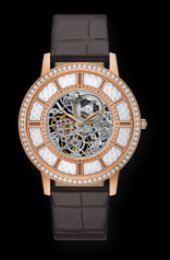 Jaeger-LeCoultre Master Ultra Thin Squelette Red Gold Diamond (1342501)