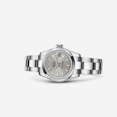 Rolex Lady-Datejust 26 Silver Oyster (179160-0023)