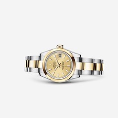 Rolex Lady-Datejust 26 Rolesor Champagne Oyster (179163-0060)