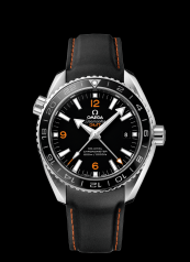 Omega Seamaster Planet Ocean 600M Co-Axial GMT Orange Numerals / Rubber (232.32.44.22.01.002)