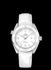 Omega Seamaster Planet Ocean 600M Co-Axial 37.5mm White / Alligator (232.33.38.20.04.001)