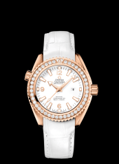 Omega Seamaster Planet Ocean 600M Co-Axial 37.5mm Red Gold / Diamond Bezel / White (232.58.38.20.04.001)