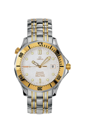 Omega Seamaster Diver 300M Chronometer Two Tone / White (2332.20.00)