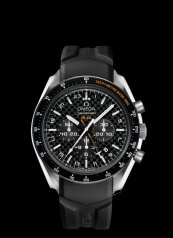 Omega Speedmaster HB-SIA Co-Axial GMT Black Rubber (321.92.44.52.01.001)