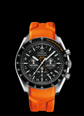 Omega Speedmaster HB-SIA Co-Axial GMT Orange Rubber (321.92.44.52.01.003)