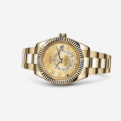 Rolex Sky-Dweller Yellow Gold Champagne (326938-0002)