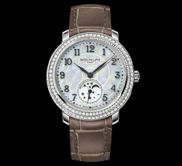 Patek Philippe Moonphase 4968 White Gold White Mother of Pearl (4968G-010)
