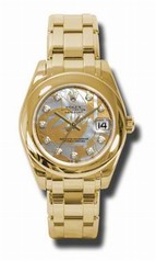 Rolex Datejust Automatic 18kt Yellow Gold Ladies Watch 81208GDDMDPM