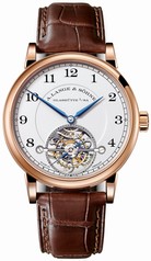 A. Lange and Sohne 1815 Tourbillon Silver Dial 18K Rose Gold Men's Watch 730.032