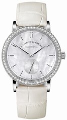 A. Lange and Sohne Saxonia Mother of Pearl Dial Diamond Ladies Watch 878.029