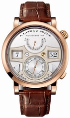 A. Lange and Sohne Zeitwerk Striking Time 18K Rose Gold Men's Watch 145.032