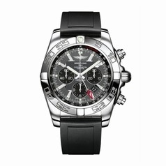 Breitling Chronomat GMT Black Eye Grey / Rubber (AB041012.F556.135S)