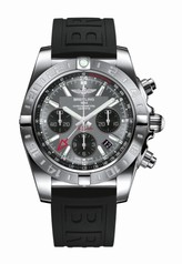 Breitling Chronomat 44 GMT Black Eye Grey / Rubber (AB042011.F561.152S)
