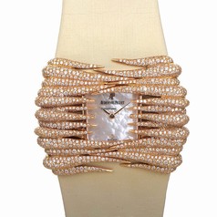 Audemars Piguet Givrine Mother of Pearl Diamond Dial Rose Gold Ladies Watch 77224OR.ZZ.A012SU.01