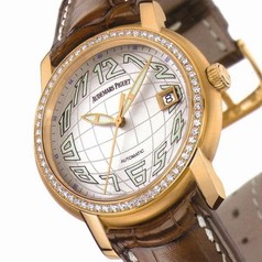 Audemars Piguet Jules Audemars Automatic Diamond Bezel Rose Gold Men's Watch 15140OR.ZZ.A088CR.02