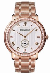 Audemars Piguet Jules Audemars Diamond Manual Wind Rose Gold Unisex Watch 15156OR.ZZ.1229OR.01