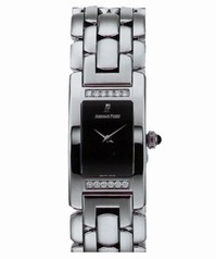 Audemars Piguet Promesse Diamond Black Dial Stainless Steel Ladies Watch 67259ST.ZZ.1156ST.02