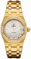 Audemars Piguet Royal Oak Automatic Diamond Yellow Gold Ladies Watch 77321BA.ZZ.1230BA.01.A