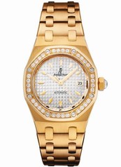 Audemars Piguet Royal Oak Diamond Automatic 18 kt Yellow Gold Ladies Watch 77321BA.ZZ.1230BA.01