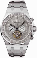Audemars Piguet Royal Oak Diamond Chronograph 18 kt White Gold Men's Watch 26039BC.ZZ.1205BC.01