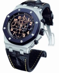 Audemars Piguet Royal Oak Offshore Black Dial Automatic Men's Chrono Watch 26298SKOOD101CR01
