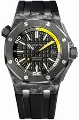 Audemars Piguet Royal Oak Offshore Carbon Diver Men's Watch 15706AU.00.A002CA.01