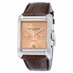 Baume and Mercier Hampton Copper Chronograph Dial Automatic Men's Watch 10031