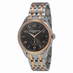 Baume Et Mercier Clifton Black Dial Two-Tone Stainless Steel Men's Watch 10210