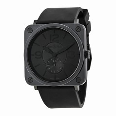 Bell & Ross Phantom Black Dial Ceramic Men's Watch BRS-BLC-PH/SBR