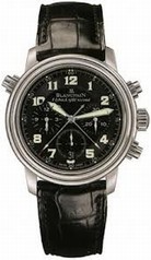 Blancpain Le Brassus Black Dial Stainless Steel Black Leather Men's Watch 2086F-1