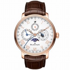 Blancpain Villeret Tradition Calendrier Chinois Traditionnel 18K Rose Gold Men's Watch 0888-3631-55B