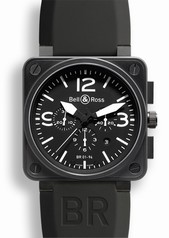 Bell & Ross BR 01 94 Carbon Chronograph (BR0194BLCA)