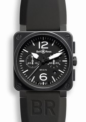 Bell & Ross BR 03 94 Carbon Chronograph (BR0394BLCA)