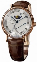 Breguet Classique Automatic Gold Dial Brown Leather Men's Watch 7787BR/12/9V6