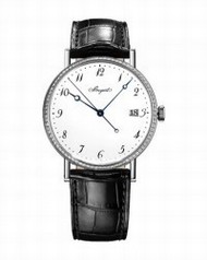 Breguet Classique Automatic White Dial Leather Men's Watch 5178BB/29/9V6.D000